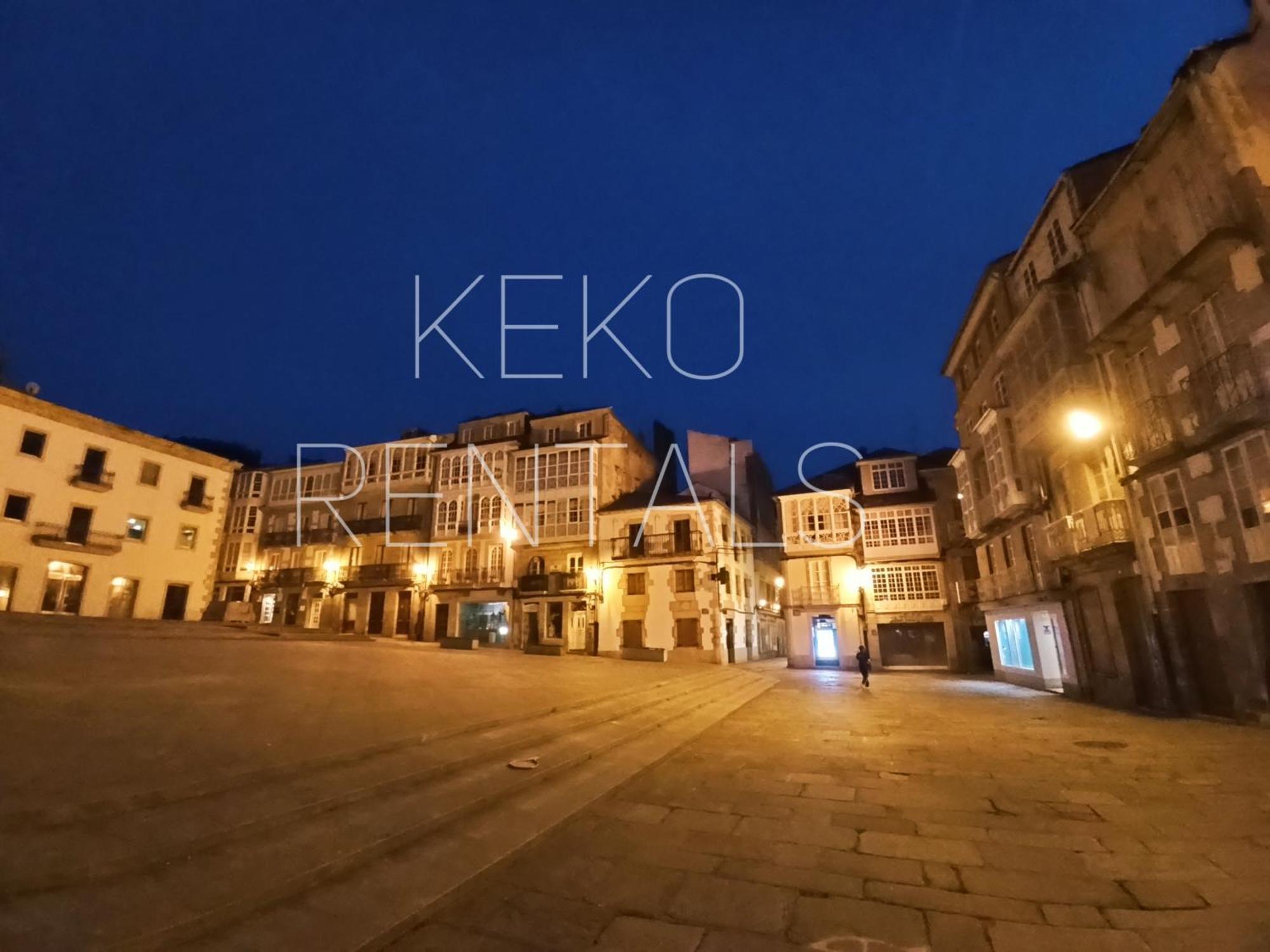 Ferienwohnung Viveiro Centro Con Parking Exterior foto
